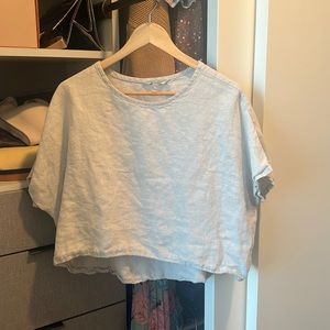 Elizabeth Suzann linen top